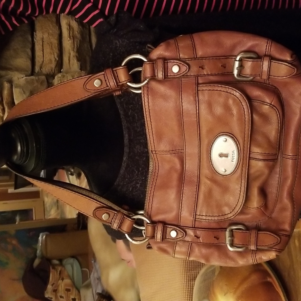 Fossil long live vintage large satchel! SO PRETTY! - Picture 13 of 14